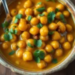 Easy Coconut chickpea curry recipe