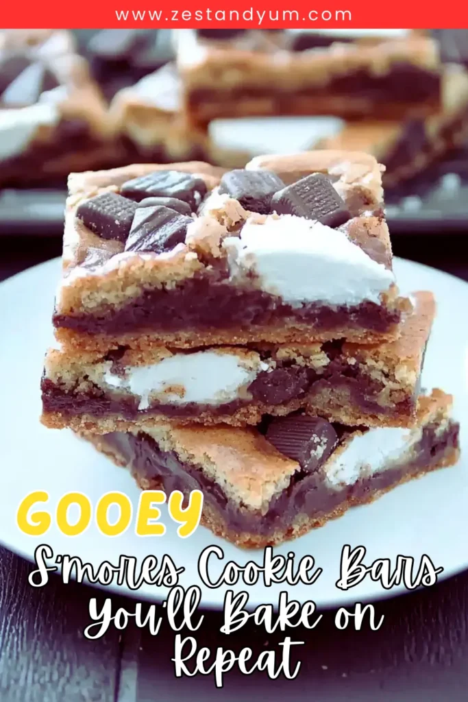 Gooey S'mores Cookie Bars You’ll Bake on Repeat