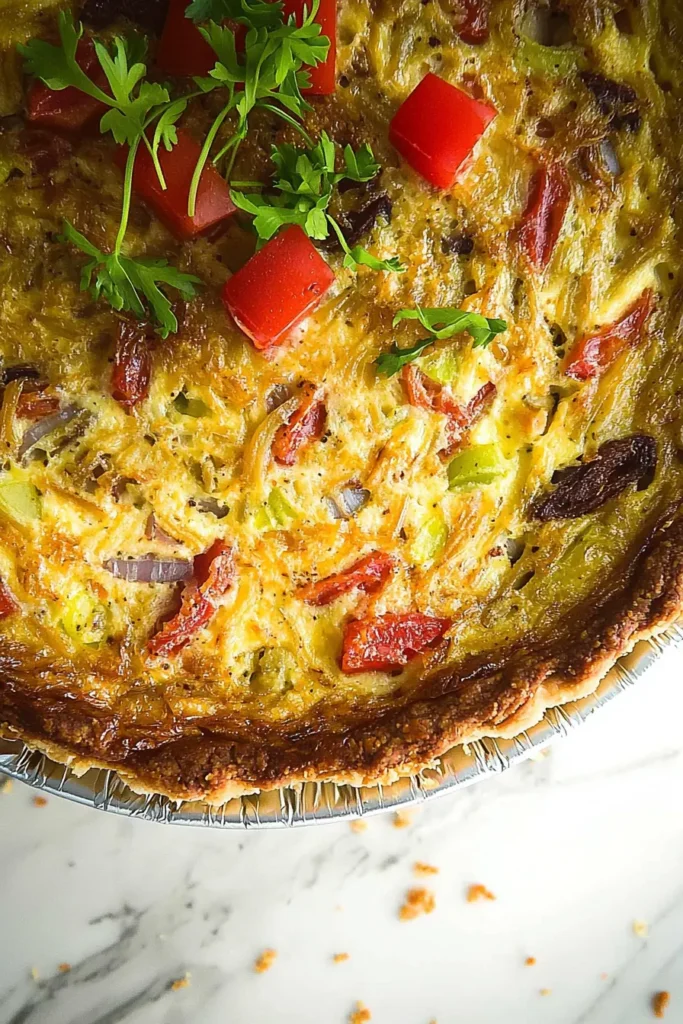 Hash Brown Quiche