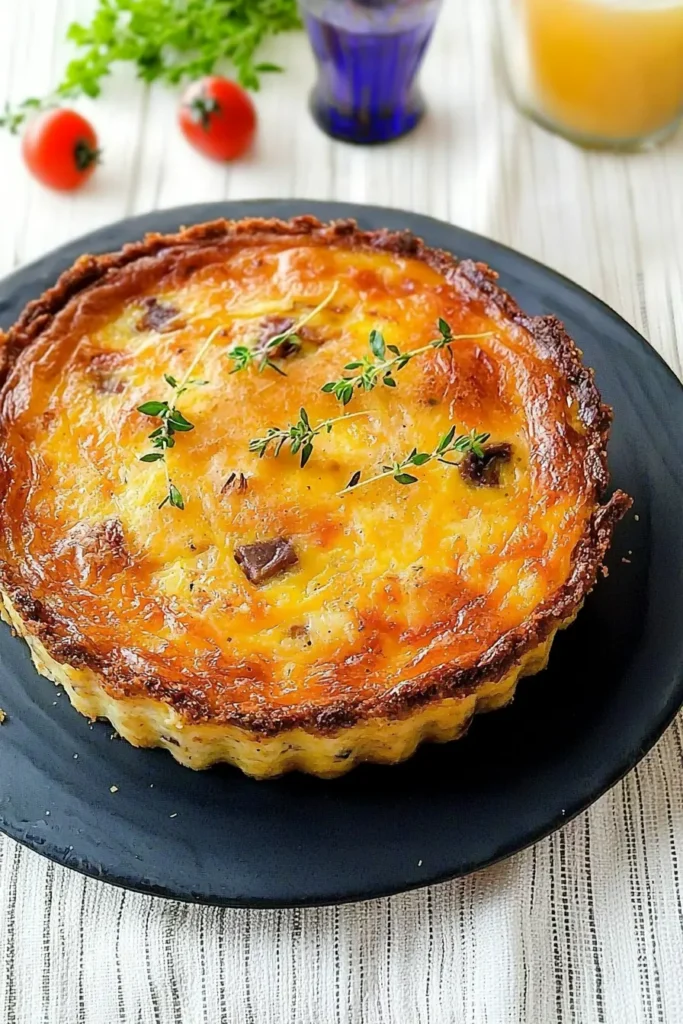 Hash Brown Quiche