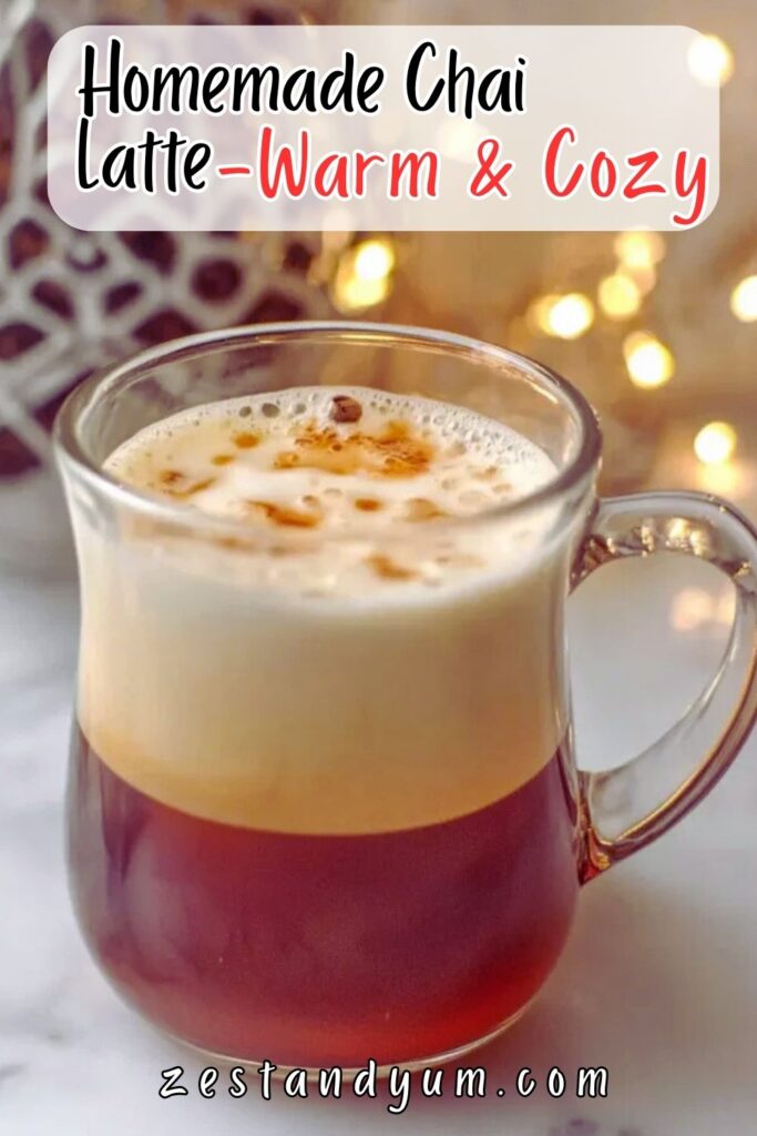 Homemade Chai Latte