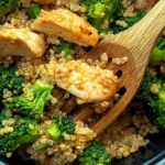 Instant Pot Quinoa with Lemon Chicken and Broccoli