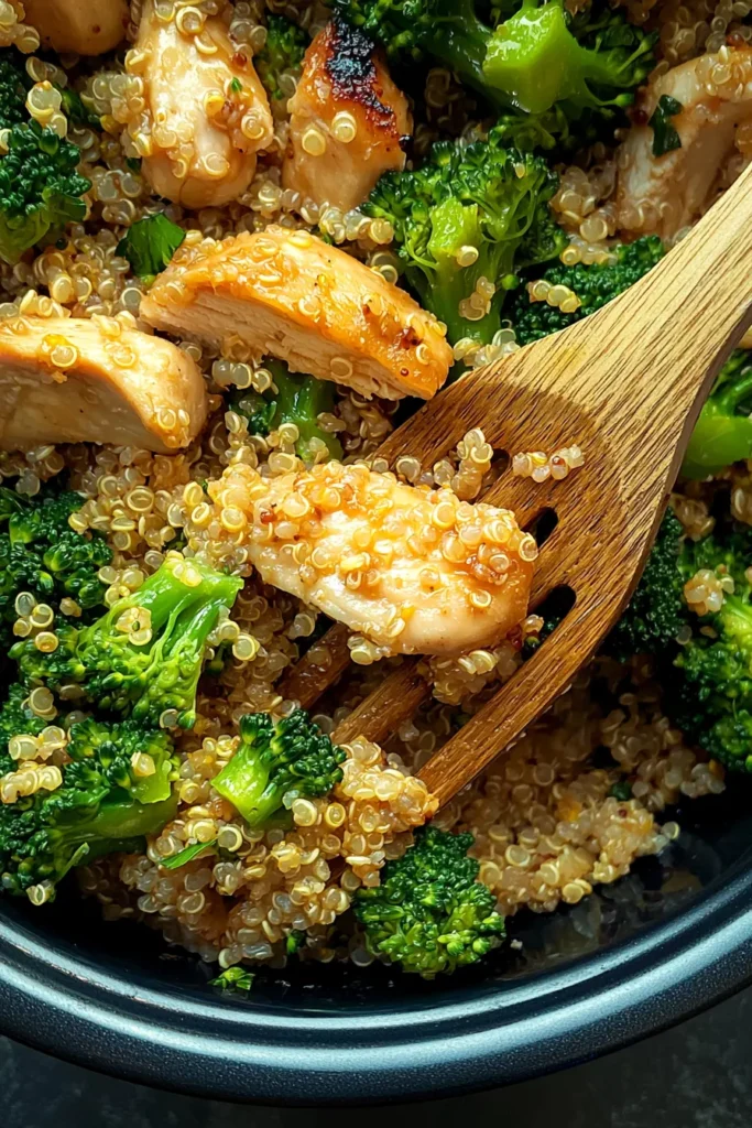 Instant Pot Quinoa with Lemon Chicken and Broccoli