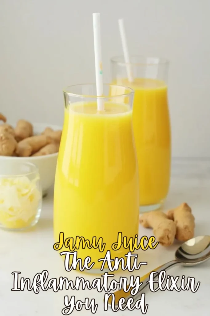 Jamu Juice – The Anti-Inflammatory Elixir You Need
