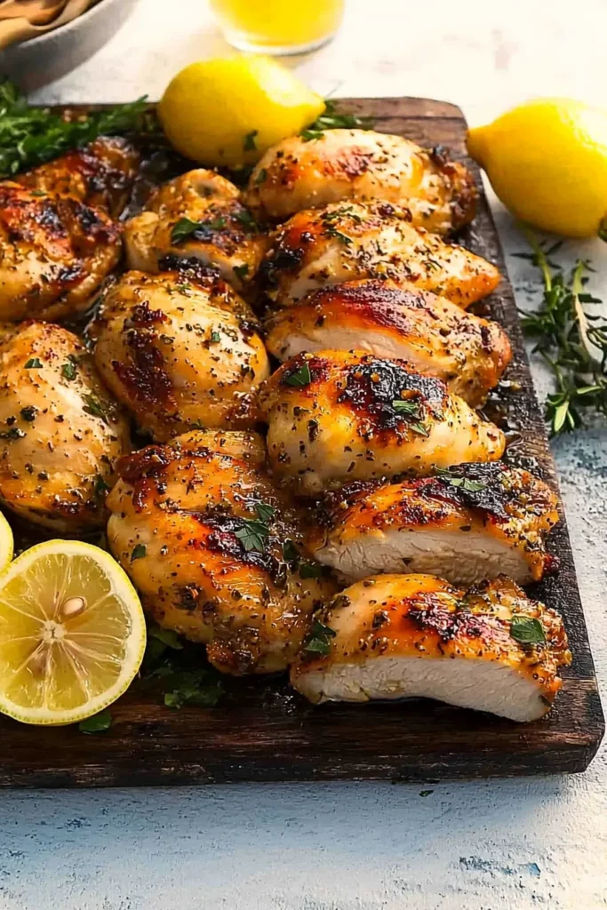 Lemon & Garlic Greek Marinated Chicken