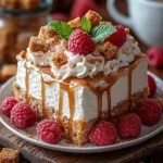 No Bake Biscoff Cheesecake