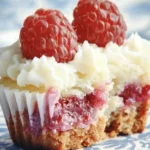 Raspberry Cheesecake Cupcakes