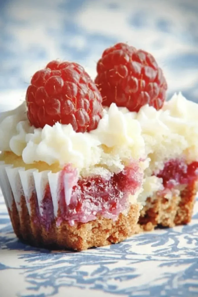 Raspberry Cheesecake Cupcakes