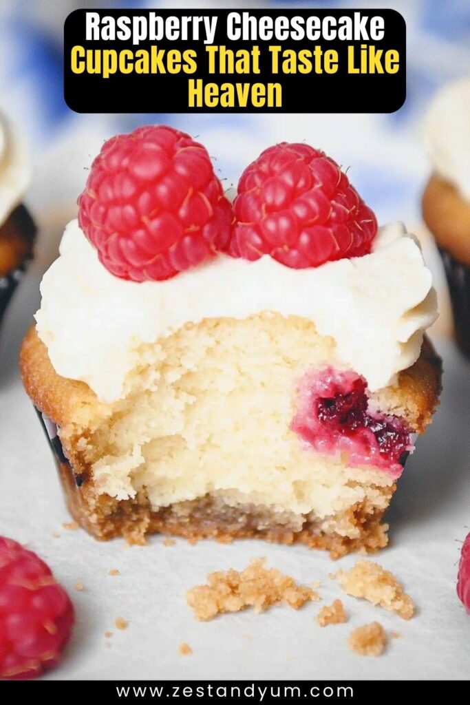 Raspberry Cheesecake Cupcakes That Taste Like Heaven