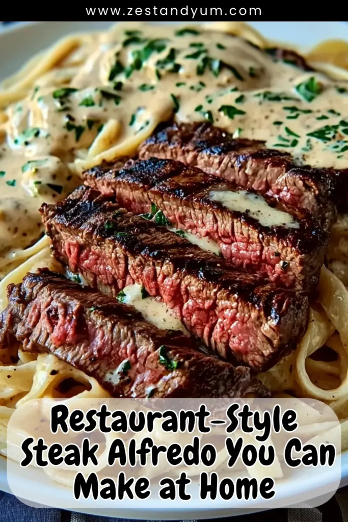 Restaurant-Style Steak Alfredo You Can Make at Home