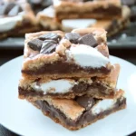 S'mores Cookie Bars