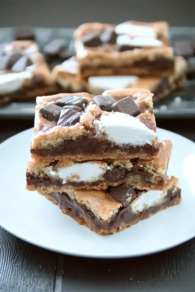 S'mores Cookie Bars