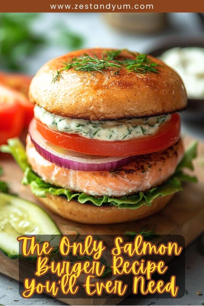 The Only Salmon Burger Recipe You’ll Ever Need