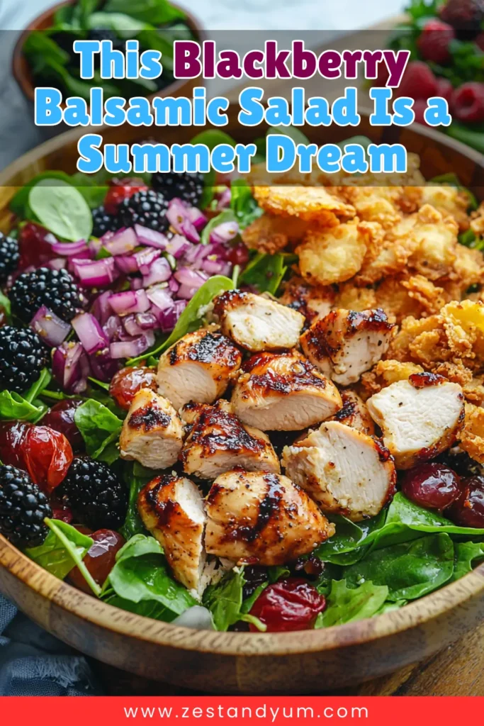 This Blackberry Balsamic Salad Is a Summer Dream