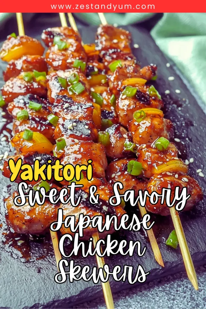 Yakitori - Sweet & Savory Japanese Chicken Skewers