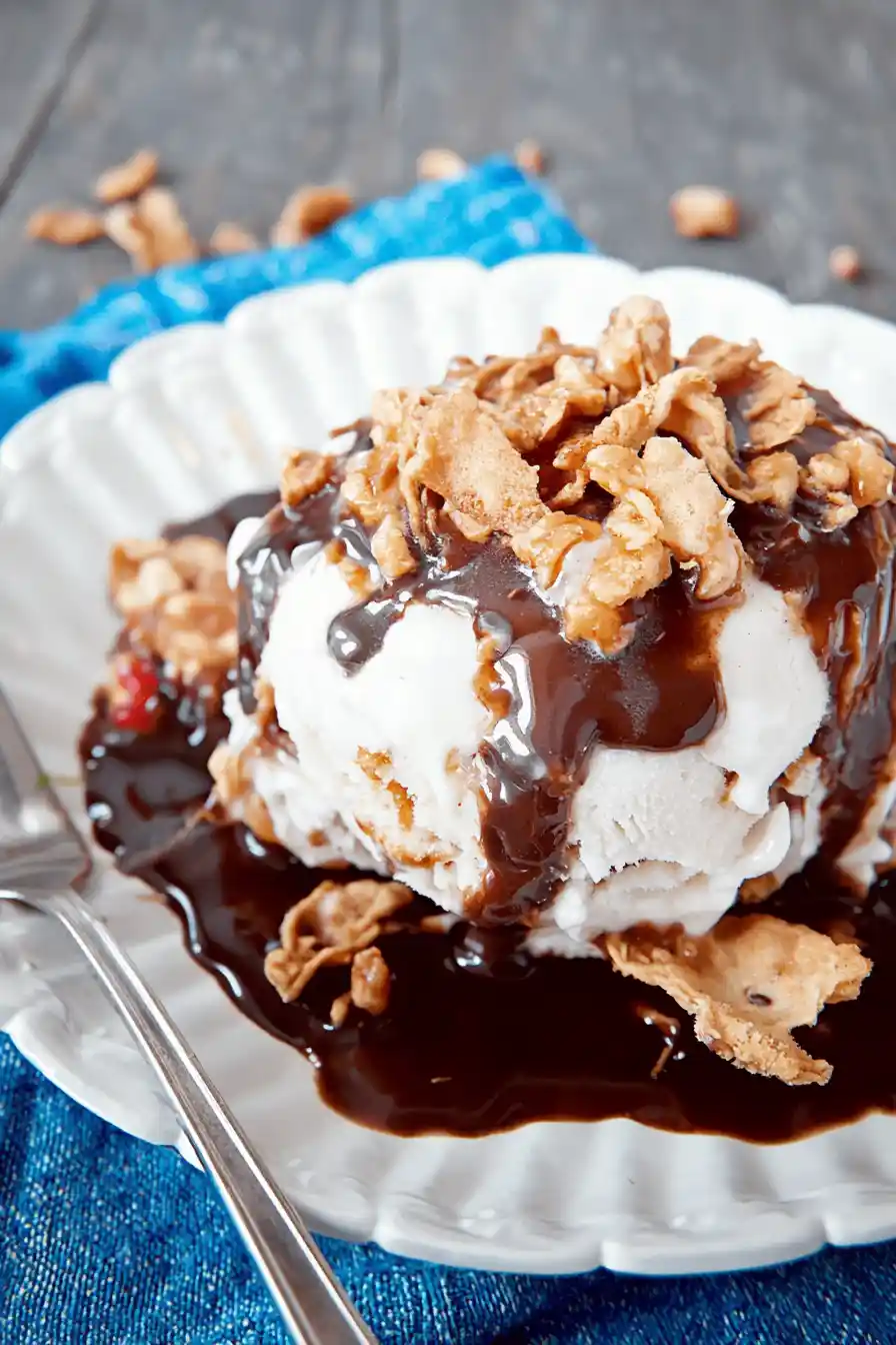 The Best Air Fryer Fried Ice Cream Recipe - Healthy and Delicious