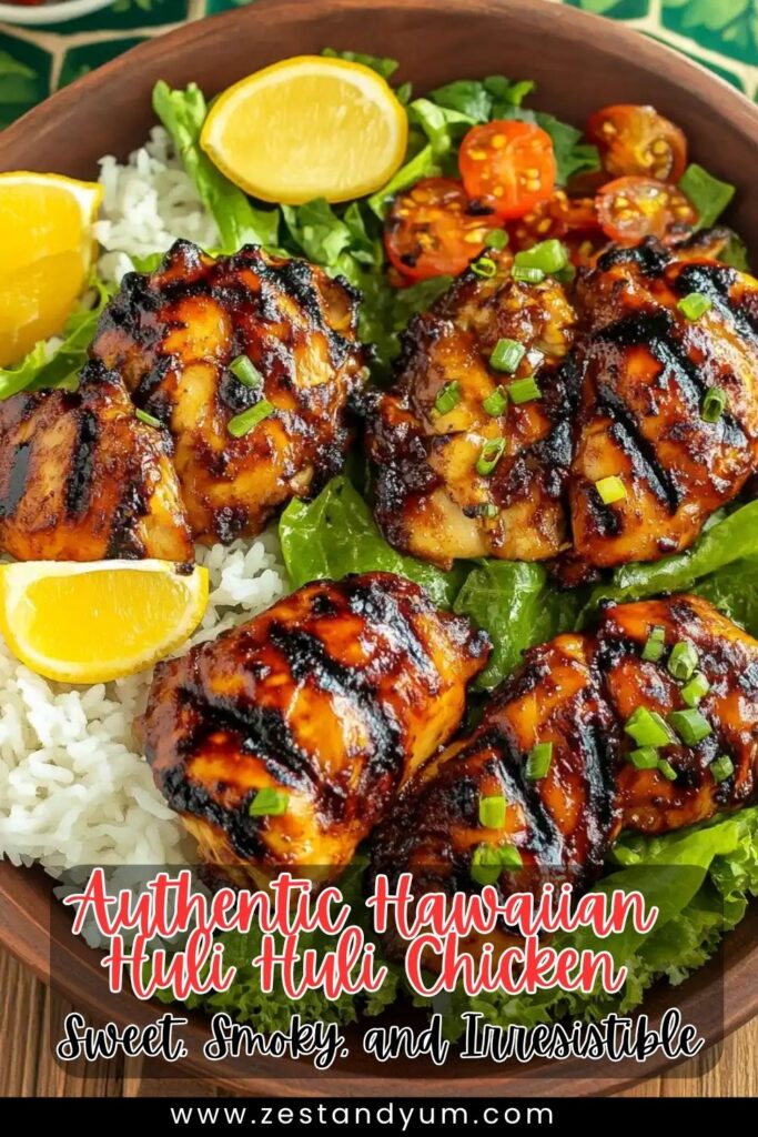 Authentic Hawaiian Huli Huli Chicken