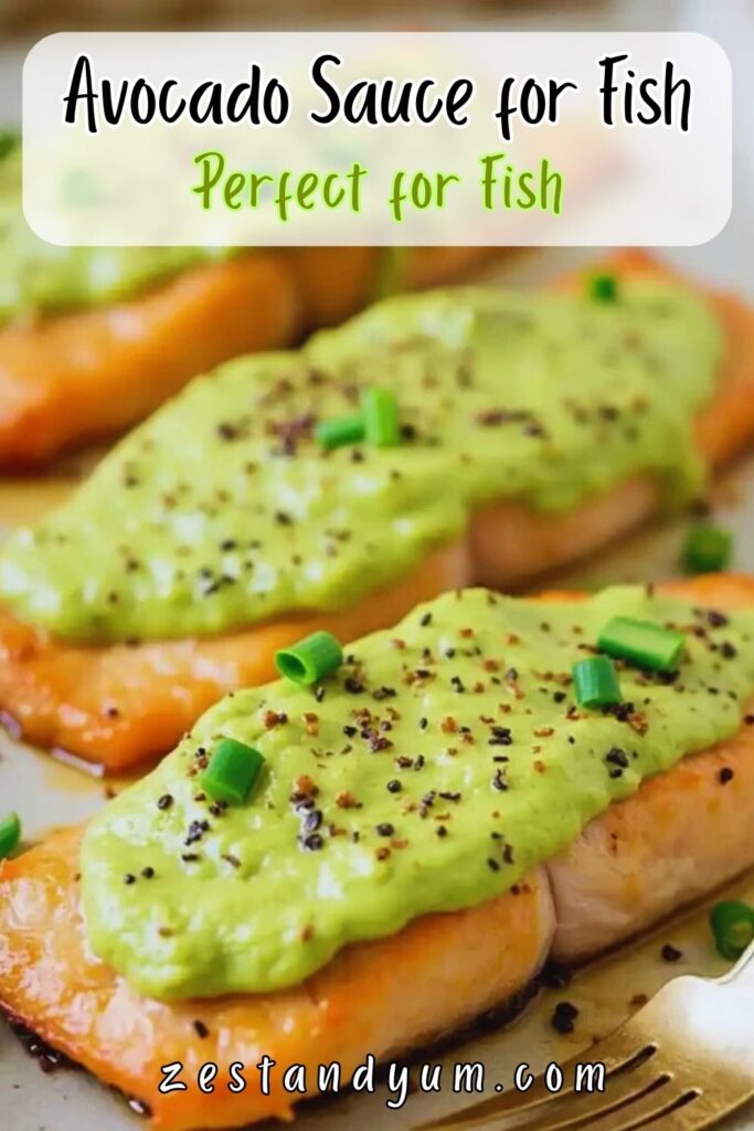 Avocado Sauce for Fish