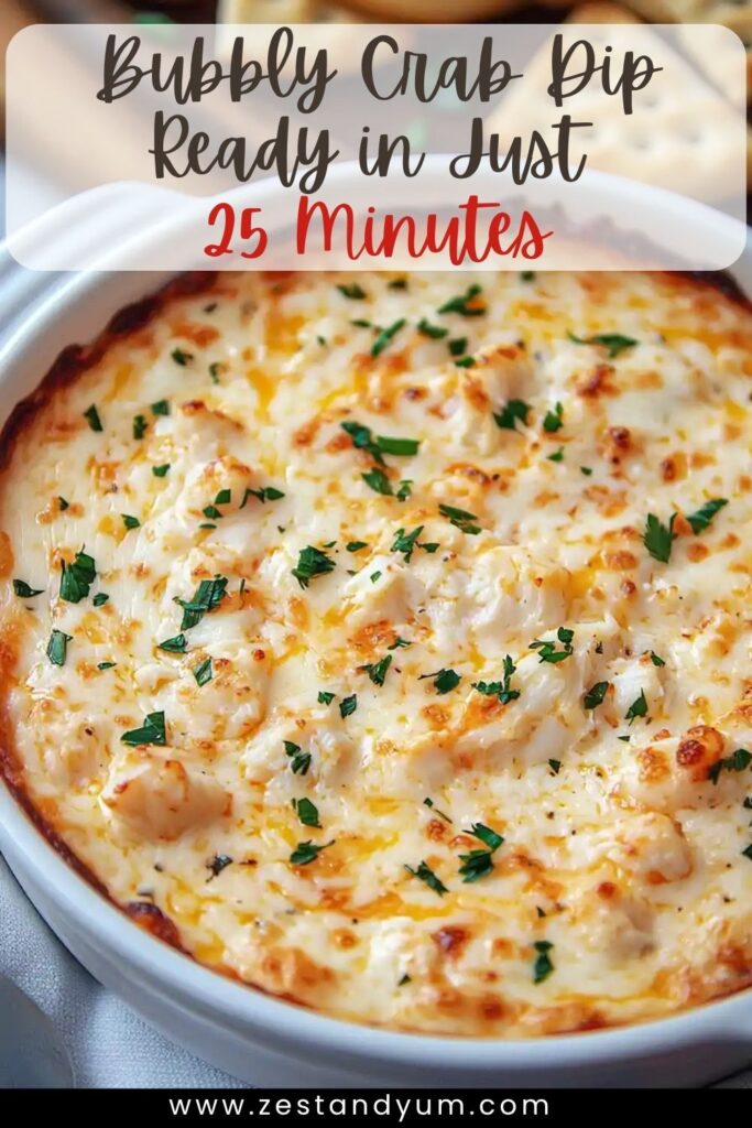 Bubbly Crab Dip Ready in Just 25 Minutes