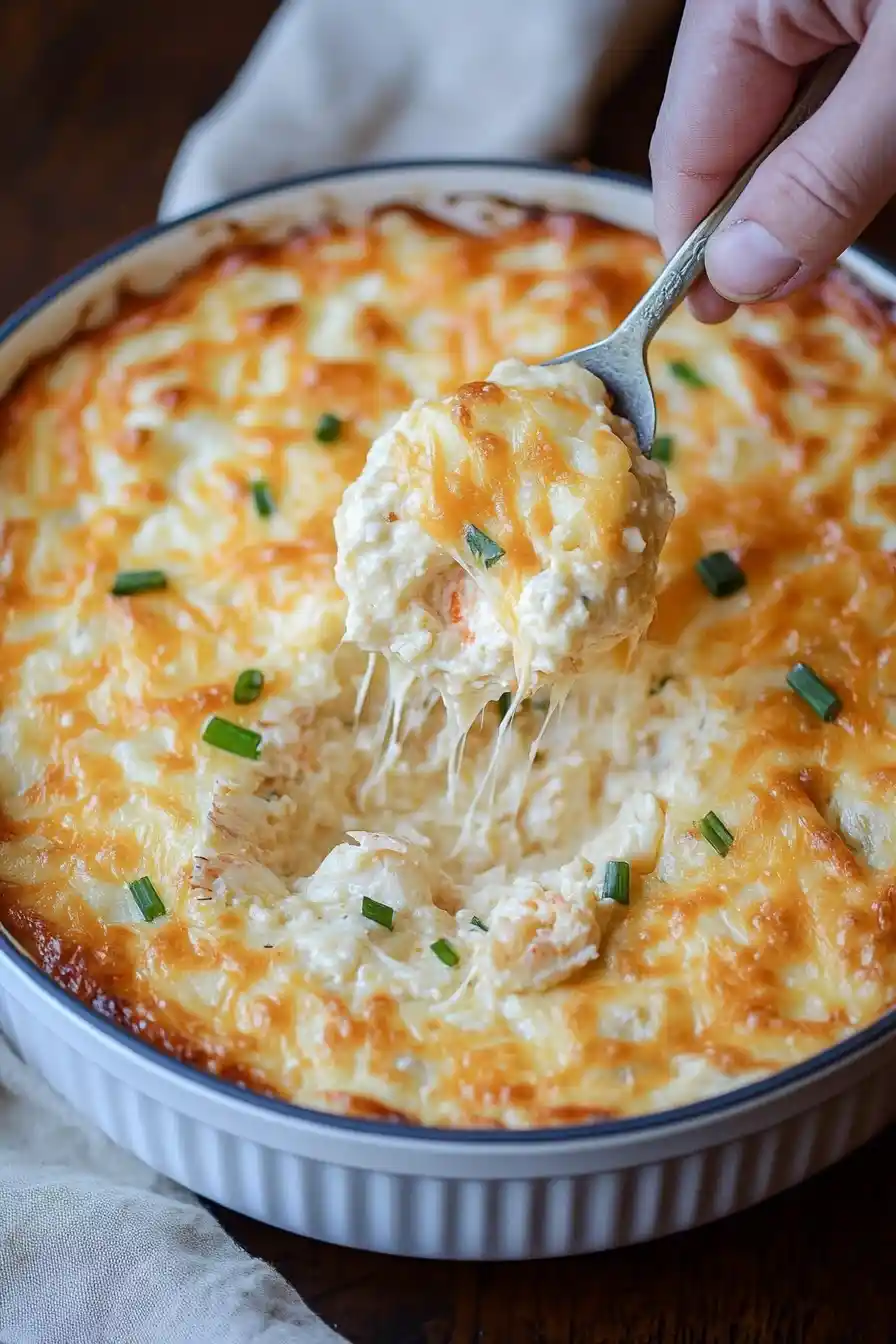Cheesy Hot Crab Dip That's Always a Party Favorite