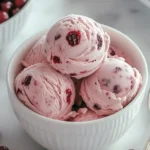 Homemade Cherry Garcia Ice Cream in Minutes