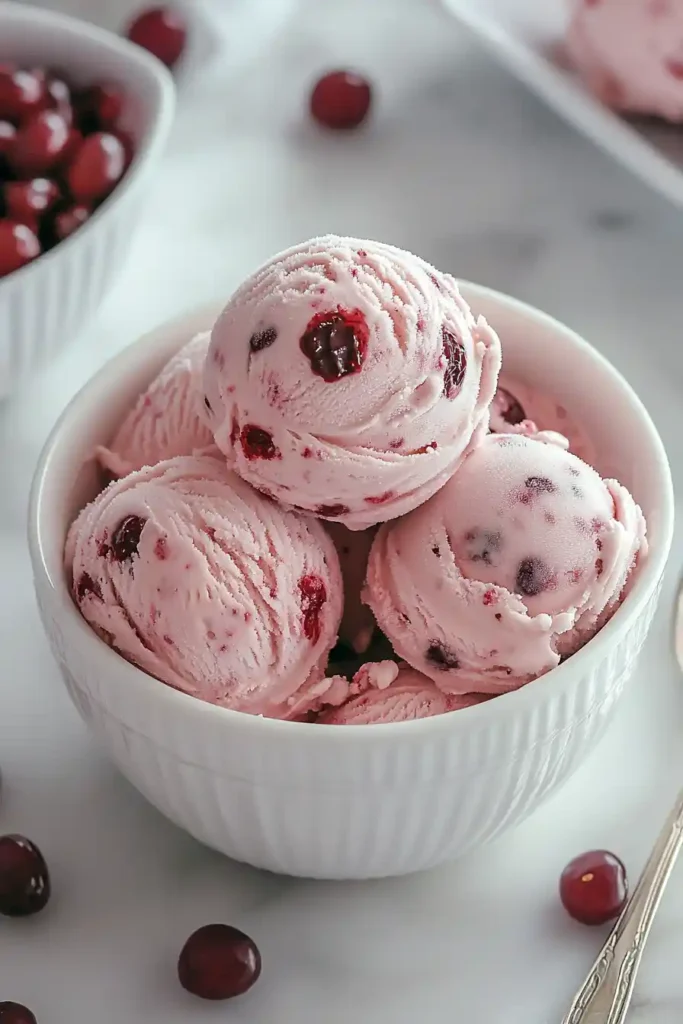 Homemade Cherry Garcia Ice Cream in Minutes