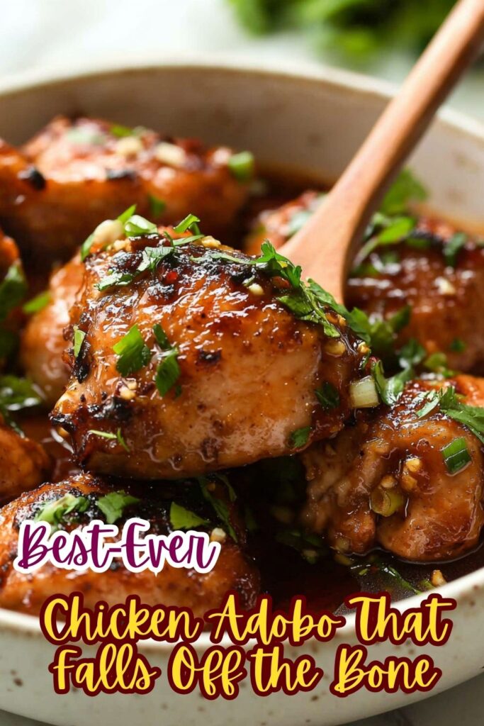 Chicken Adobo That Falls Off the Bone