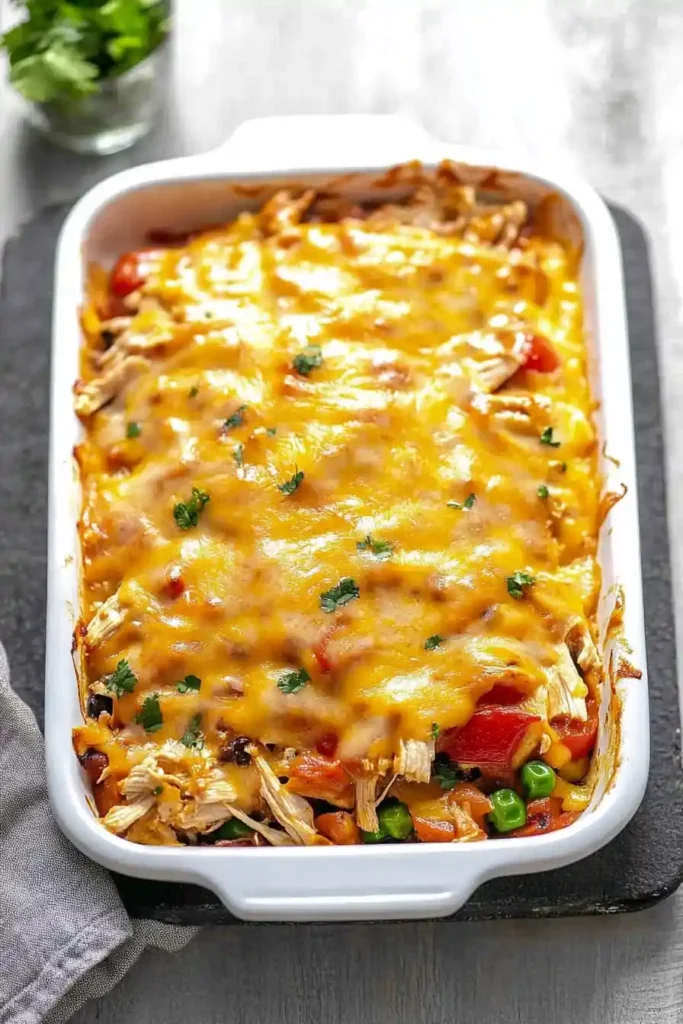 Weeknight Chicken Fajita Bake Everyone Will Love
