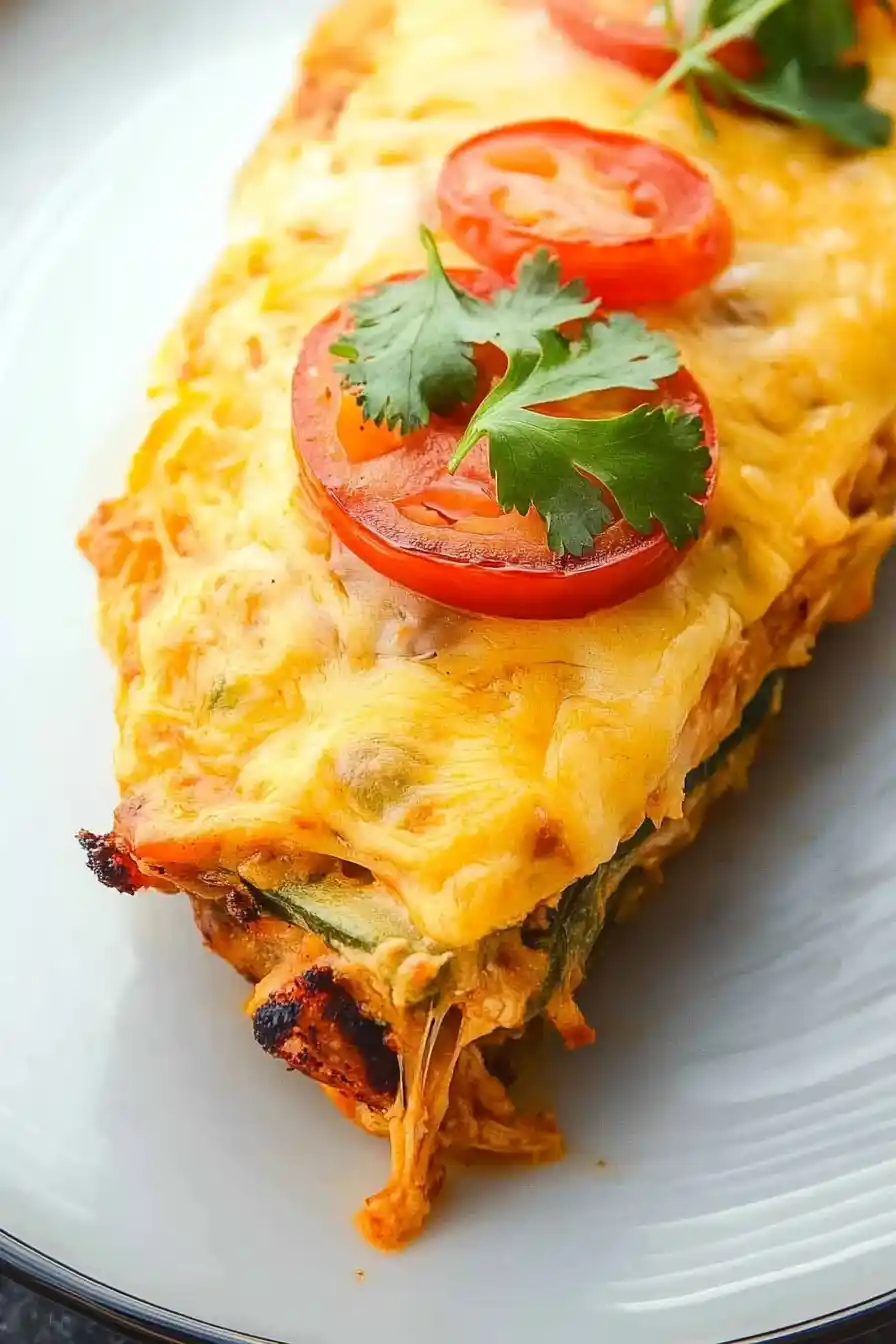 Quick & Cheesy Chicken Fajita Casserole Recipe