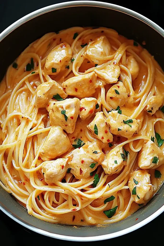 Easy Cowboy Butter Chicken Linguine for Busy Weeknights