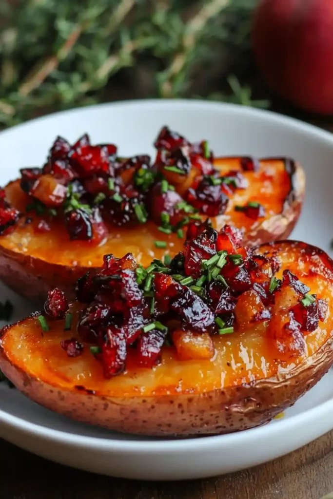 Cranberry Apple Sweet Potatoes You’ll Make Every Fall