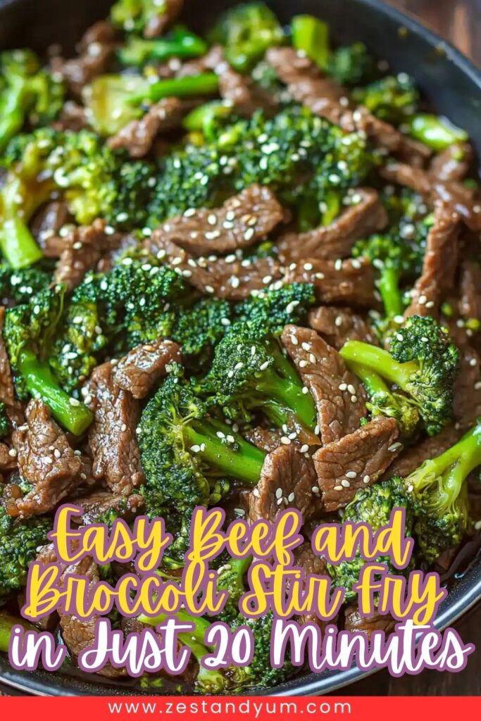 Easy Beef and Broccoli Stir Fry in Just 20 Minutes