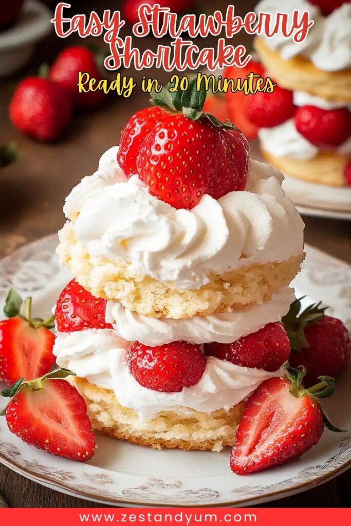 Easy Strawberry Shortcake Ready in 20 Minutes