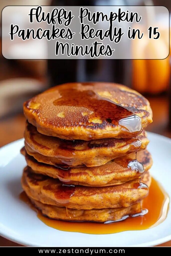 Fluffy Pumpkin Pancakes Ready in 15 Minutes