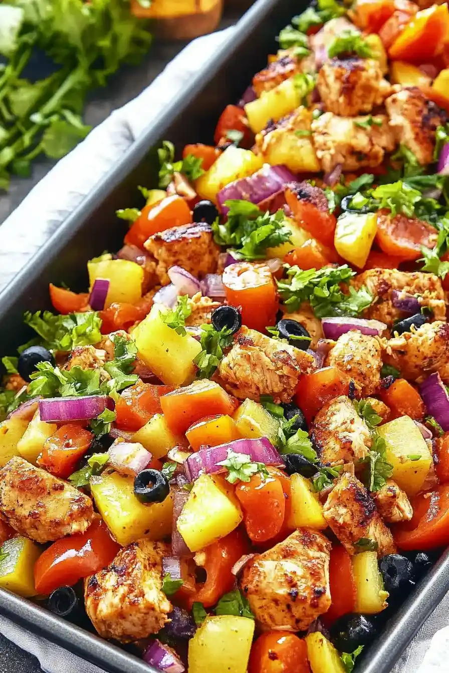 One-Pan Hawaiian Chicken – A Tropical Weeknight Hit