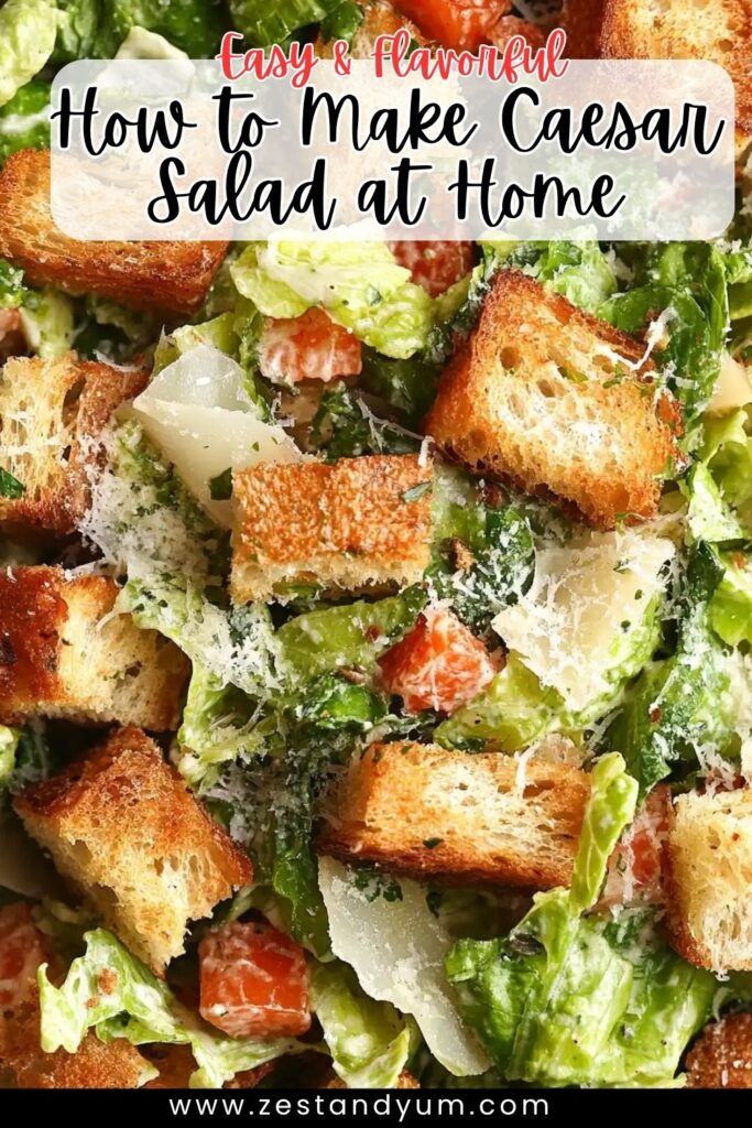 How to Make Caesar Salad at Home