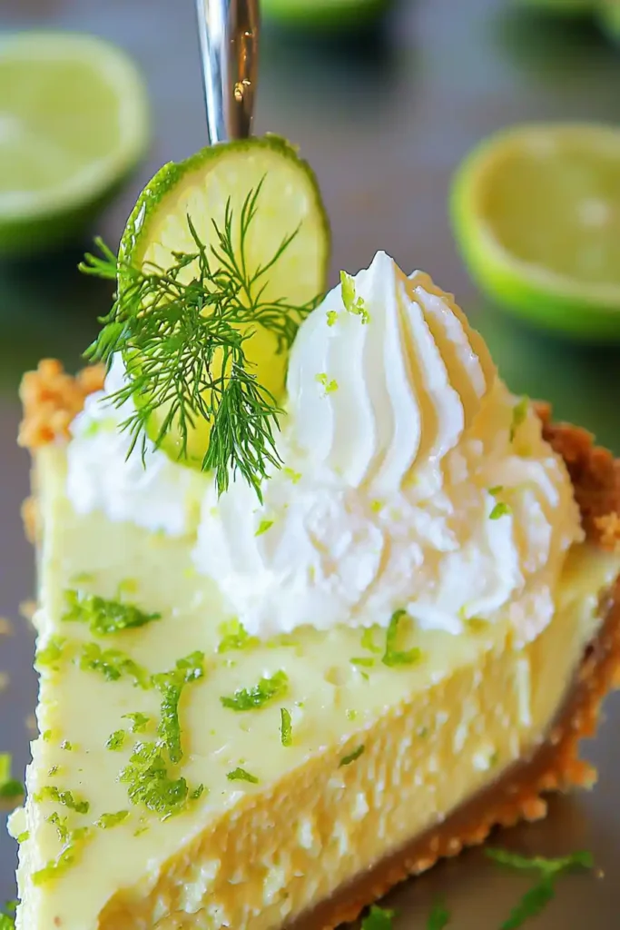 Key Lime Pie That Melts in Your Mouth