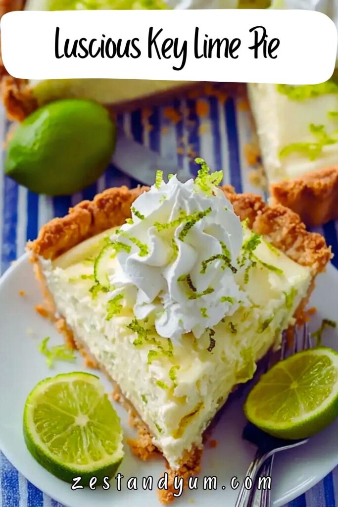 Creamy Homemade Key Lime Pie