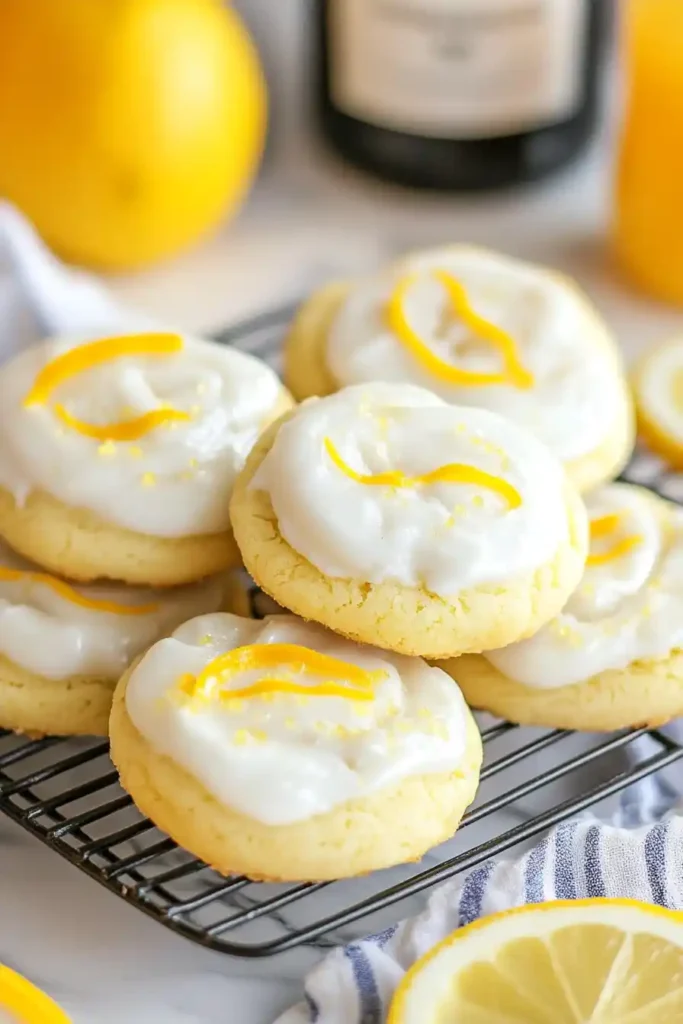 Limoncello Cookies Bursting with Fresh Lemon Flavor
