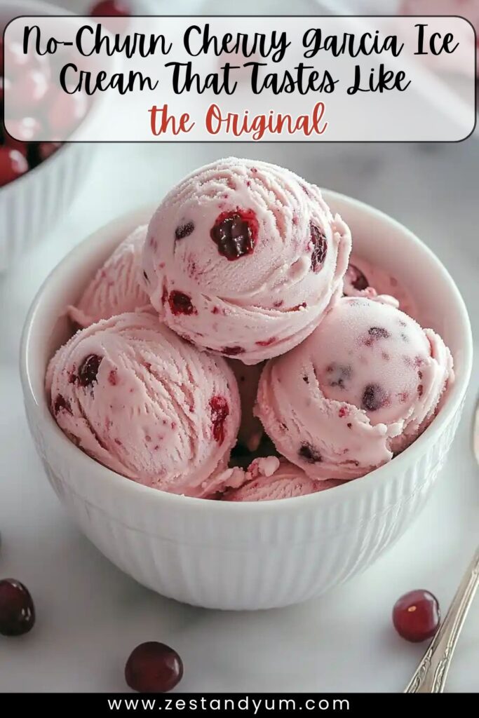 No-Churn Cherry Garcia Ice Cream That Tastes Like the Original