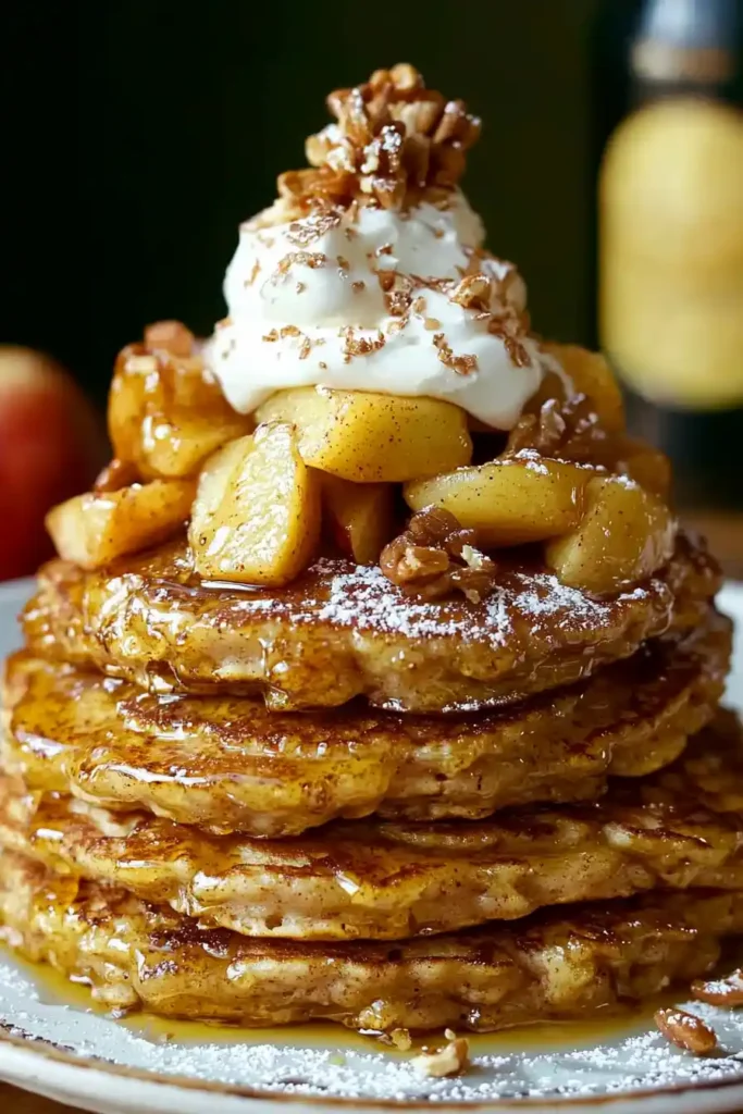 The Best Apple Yogurt Pancakes - Fluffy, Healthy, and Kid-Friendly