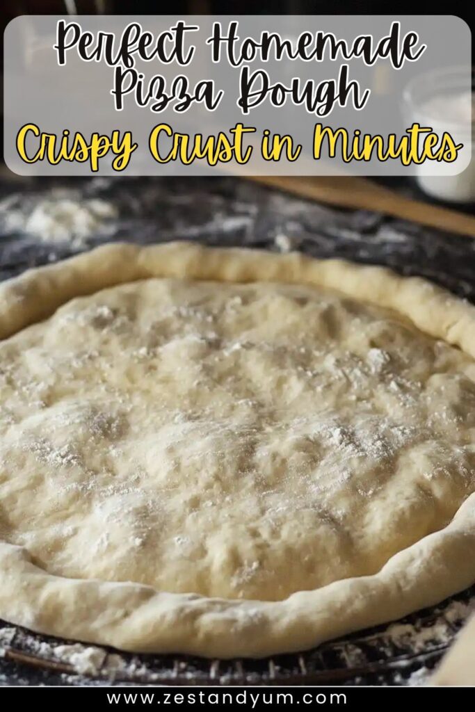 Perfect Homemade Pizza Dough | Crispy Crust in Minutes