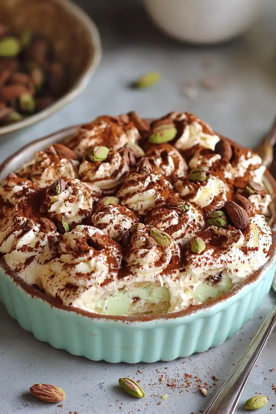 Easy Pistachio Tiramisu Recipe