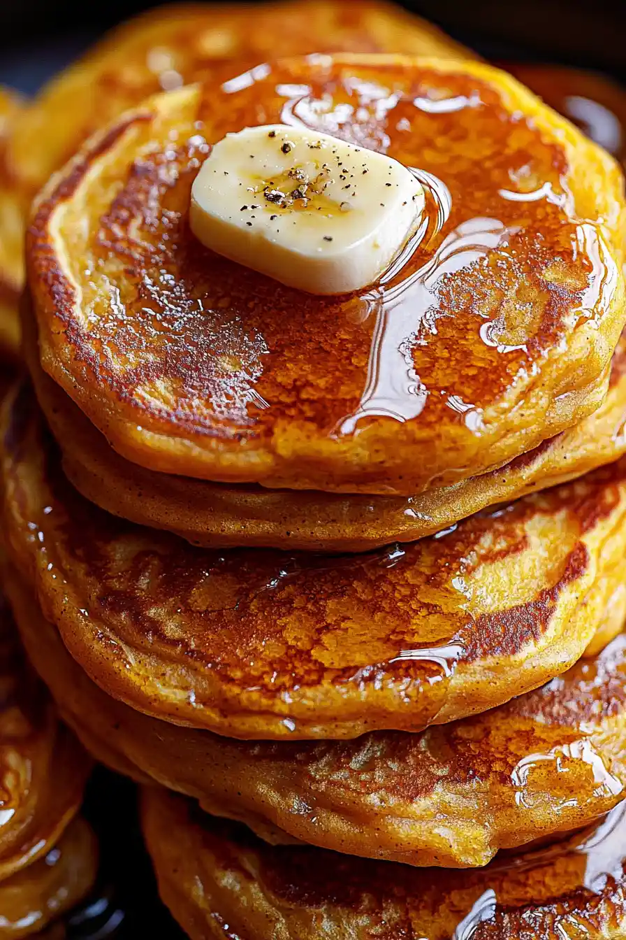 Easy Pumpkin Pancakes with Warm Spices
