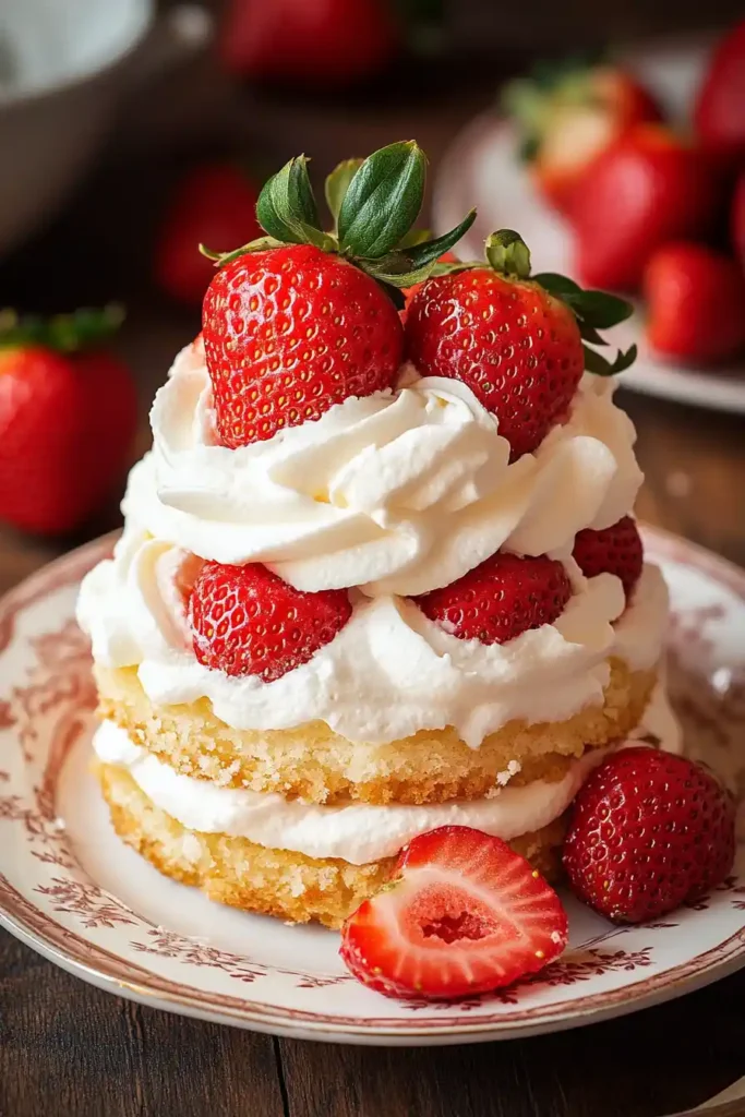 Classic Strawberry Shortcake with Fresh Berries