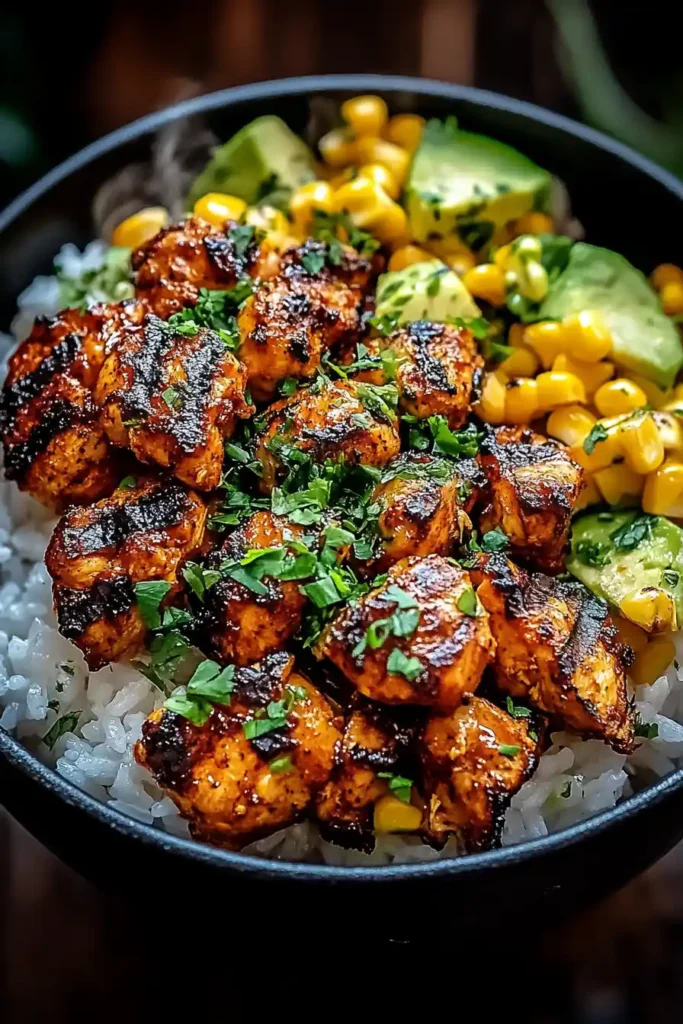 Mexican Street Corn Chicken Bowl You'll Crave Again