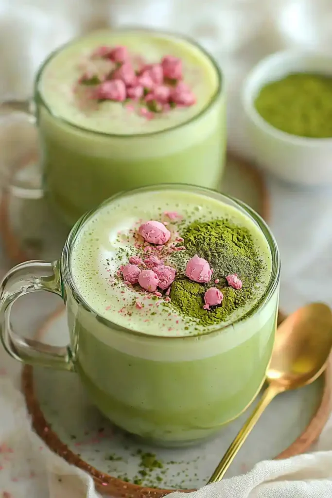 Cozy Up with This Creamy Hot Matcha Latte