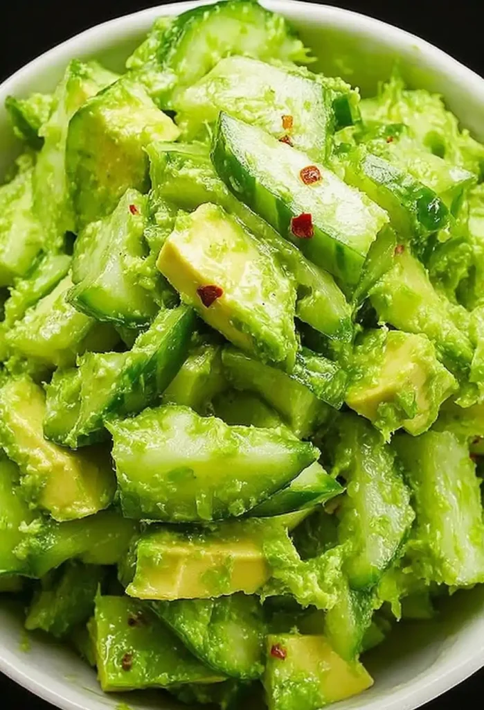 Avocado Cucumber Salad