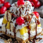 Banana Split Pie No-Bake