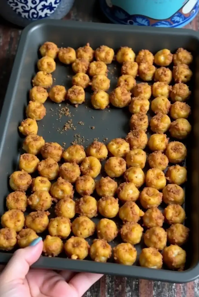Crispy roasted chickpea